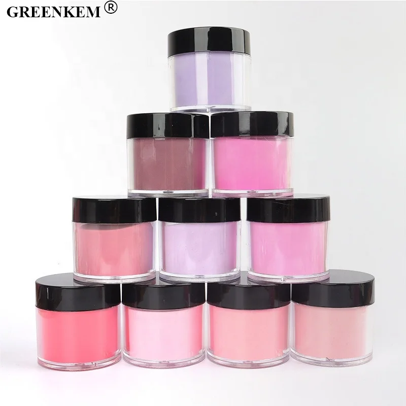 30G Bottle Nude Nail Carving Pollen Crystal Powder Extend Carving Nail Acrylic Powder Professional Acrylic Nail Dip Powder