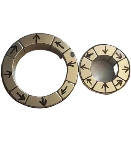 Strong permanent Neodymium Halbach Array Magnet Ndfeb Arc Magnet assembly