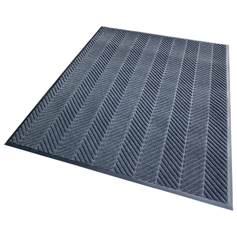 Floor Mat Strong Water Absorption Rubber Back Polypropylene Outdoor Plain Rectangle Oriental Hand Tufted,are rubber backed rugs