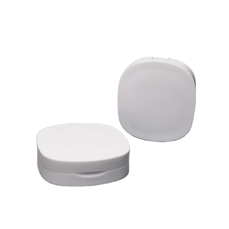 Matt White Recyclable Plastic Packaging for False Eyelashes Eyeliner Blush box Liquid Lipstick Cream Cosmetics Mascara case