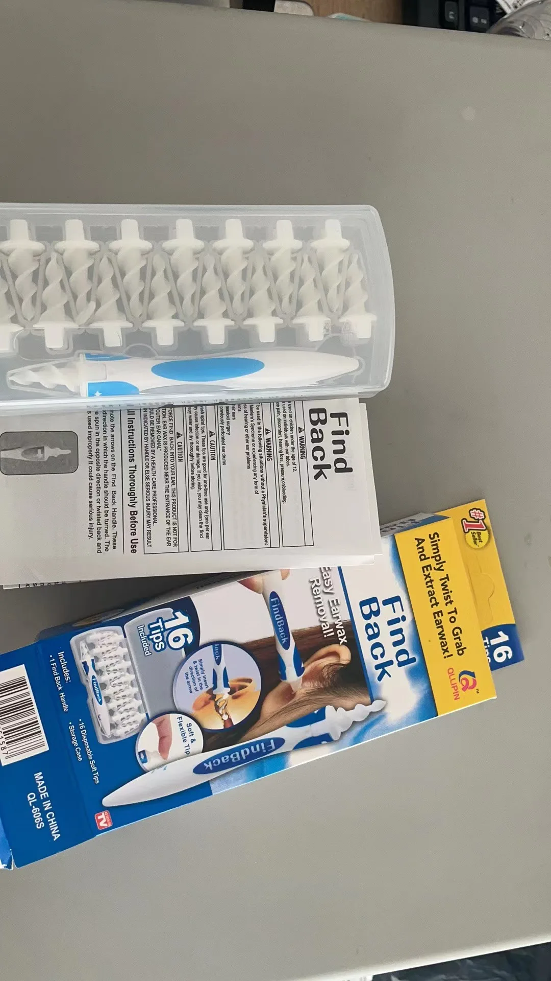 Ear Wax Remover Silicone Ear Cleaning Stick Smart Soft Spiral Cleaner Reusable Earwax Swab Removal Set