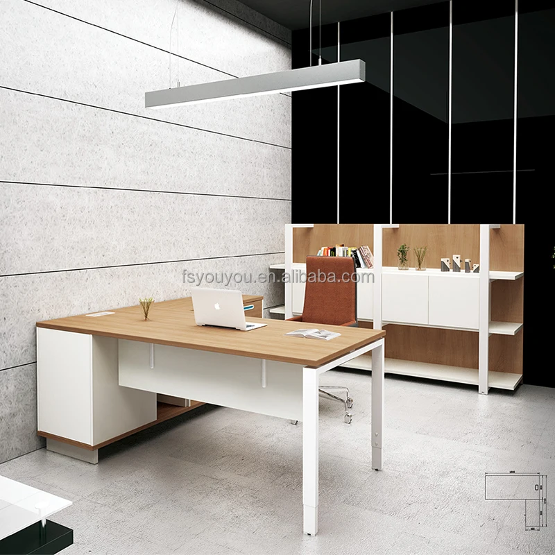 Foshan Factory Modern Commercial Furniture Dividers Partitions Screen Stainless Steel Office Furniture Office Desks Workstation