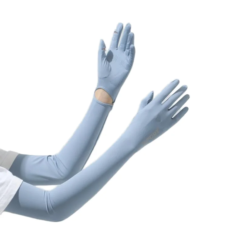 Unisex Summer Long Gloves Fishing and Cycling Anti-UV Breathable Arm Sleeves Outdoor Sports Protective Gear