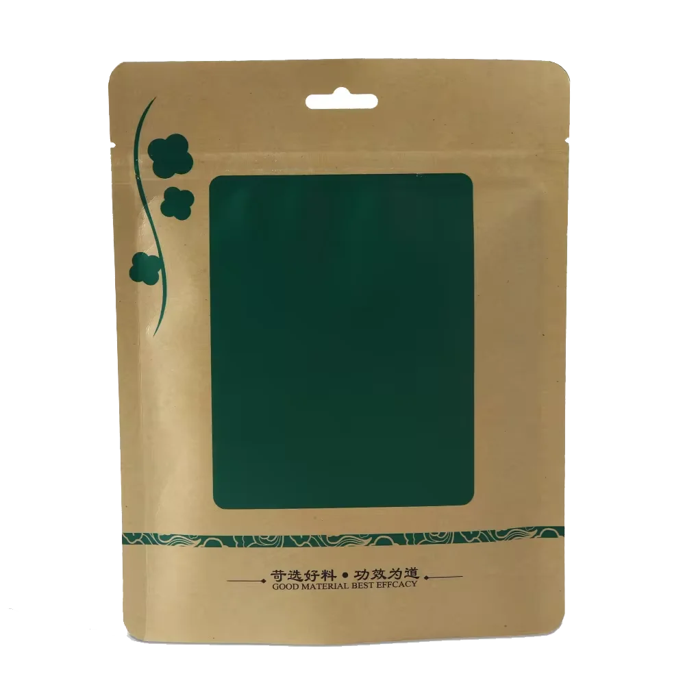 Custom Logo Printing Stand up Ziplock Bags Snack Vegetable Seeds Packaging Pouch Food Grade Mylar Bags