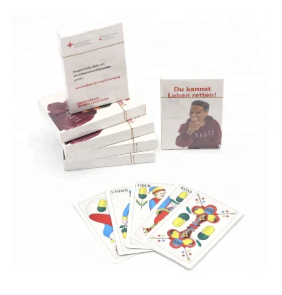 Playing Study Card Learning Personalized Printed