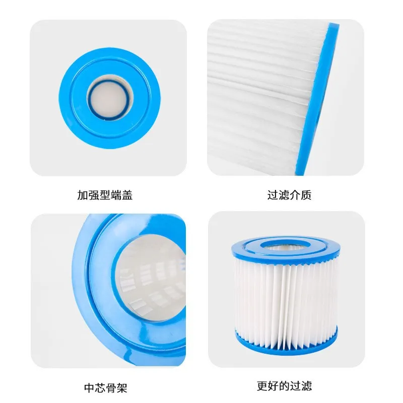 Pool Filters Replacement Cartridge For Bestways And Intex Suitable For Inflatable Swimming Pool Accessories