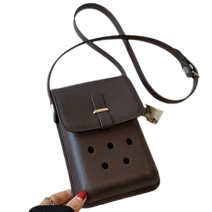 Portable Summer Beach Cute Small EVA Phone Bag Ladies Shoulder Crossbody Bag Women Jelly Phone Messenger Bags Women
