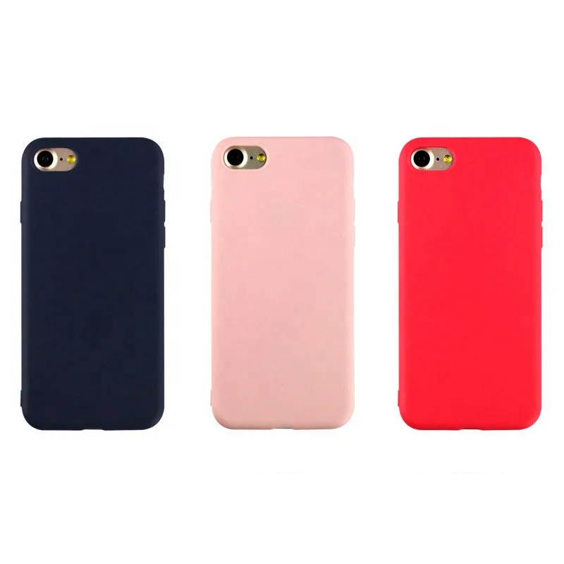 New Product Matte TPU Case For Iphone SE 2 Candy TPU Mobile Phone Case
