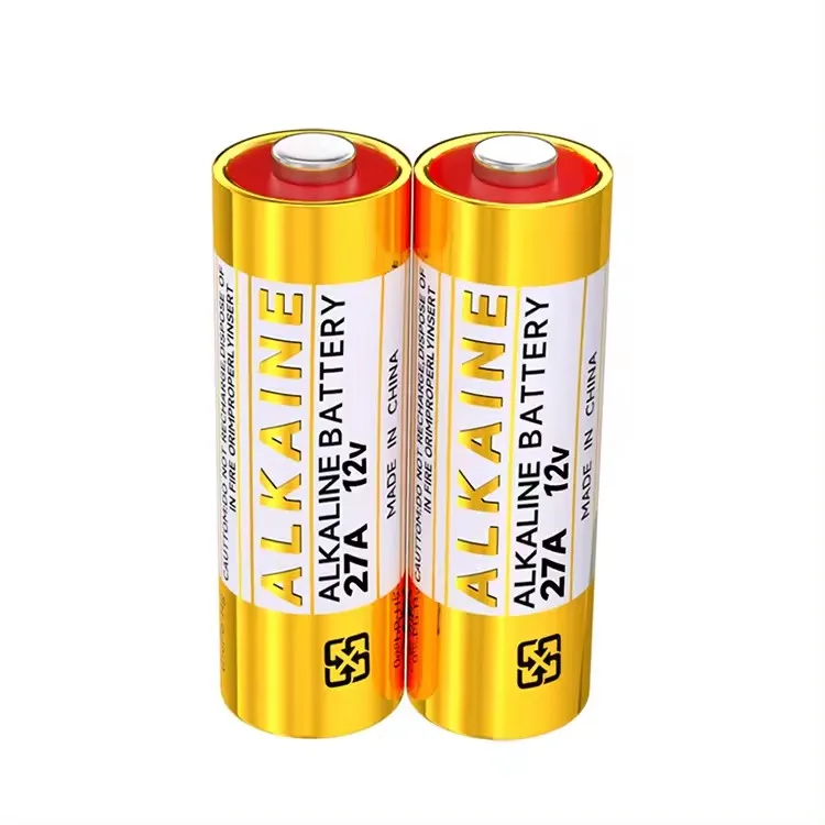 High Quality 27A Non Rechargeable 12v Alkaline Mini Dry Baterias Gate Remote Control A27 Alkaline 27a 12v Battery
