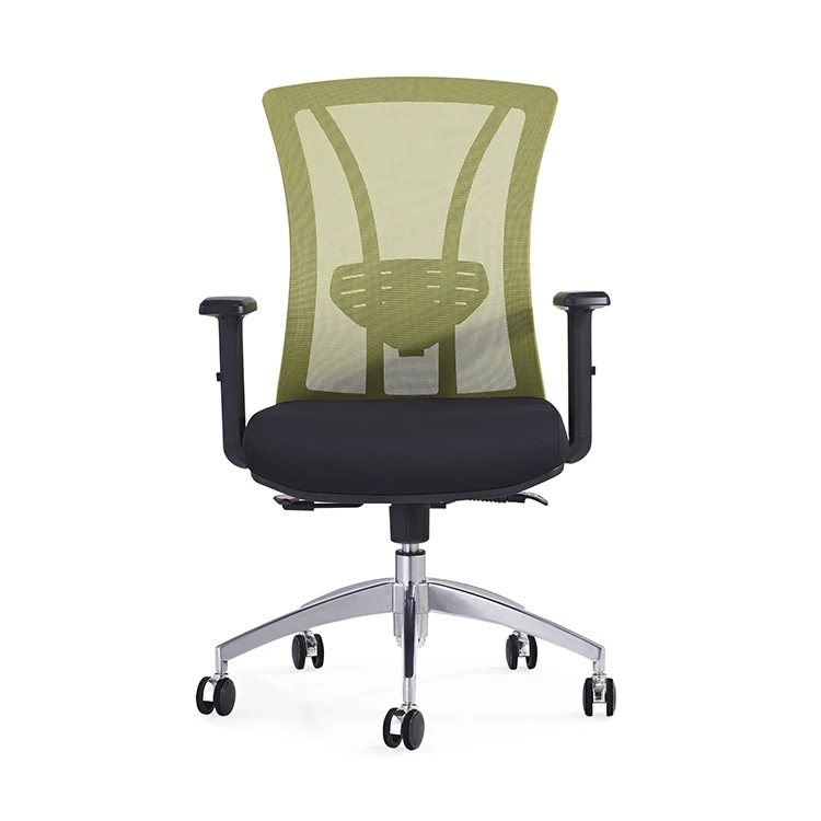 606-2B modern green conference room chairs+ergonomic office chair with neck support
