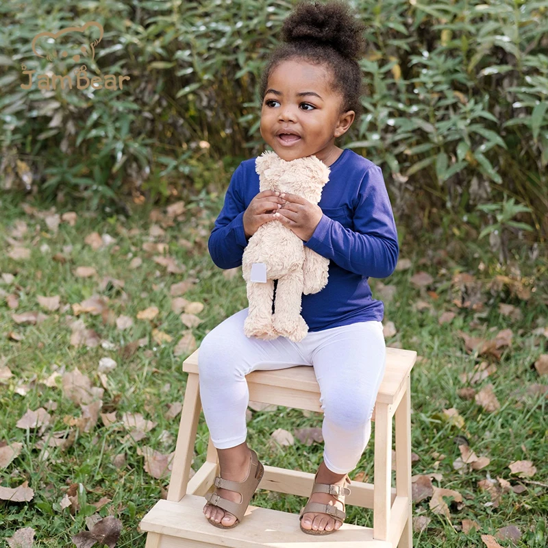 
JamBear Organic Bamboo Baby Training Pants Elastic Baby Sweatpants Fashion Jogger Pants Customize 