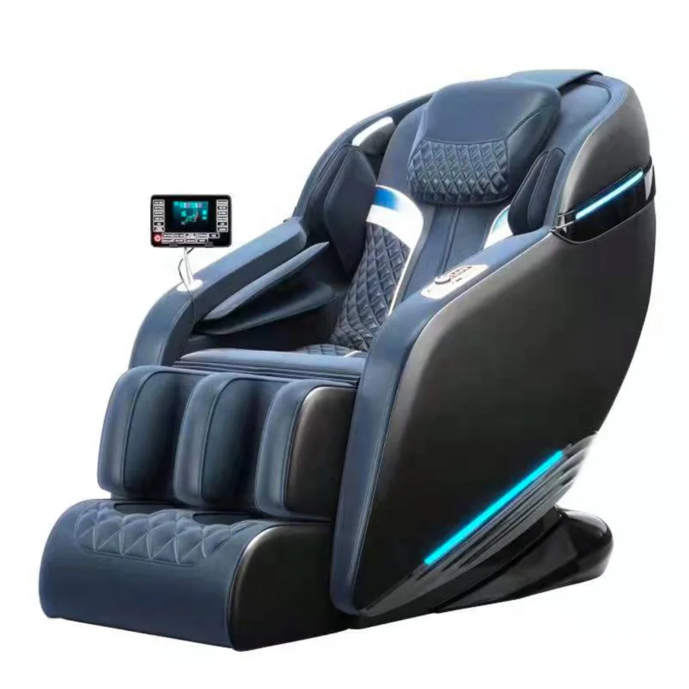 Новинка 2022 обновленная Функция горячего компресса автоматическое синхронизация фиксированные точечные шарики подушки безопасности для всего тела массажное кресло с полной кнопкой