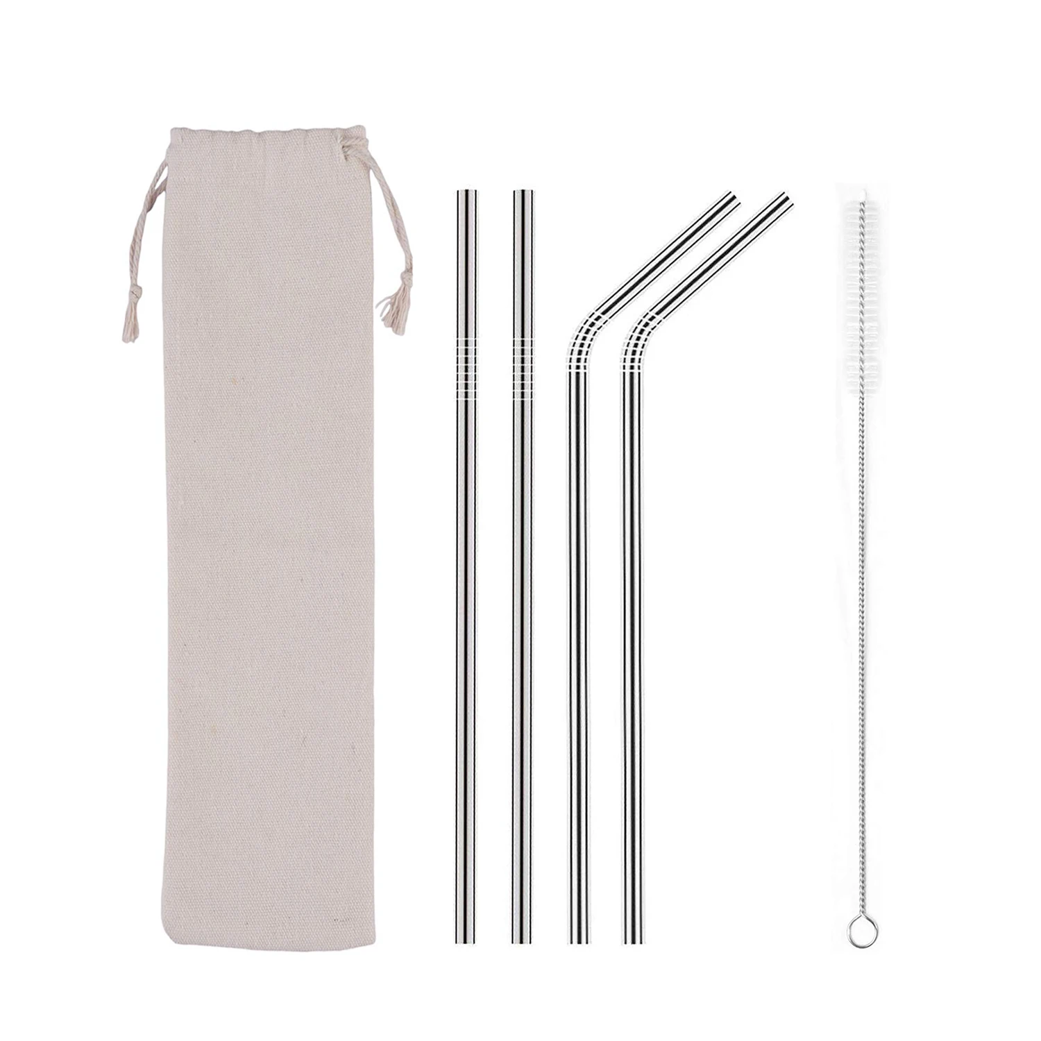 Food Grade Metal 6mm 8mm 12mm Gold Hot Drink Colorful SUS 304 Stainless Steel Straw