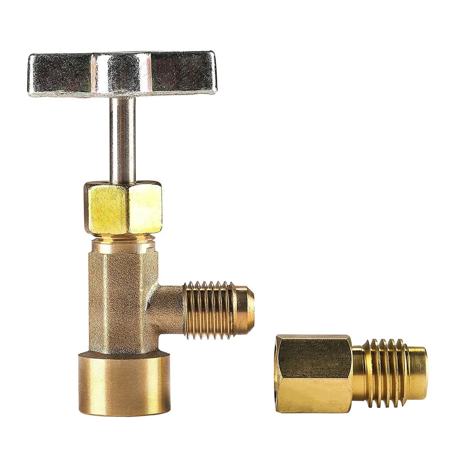 R134A Can Tap Refrigerant Dispenser with Tank Adapter