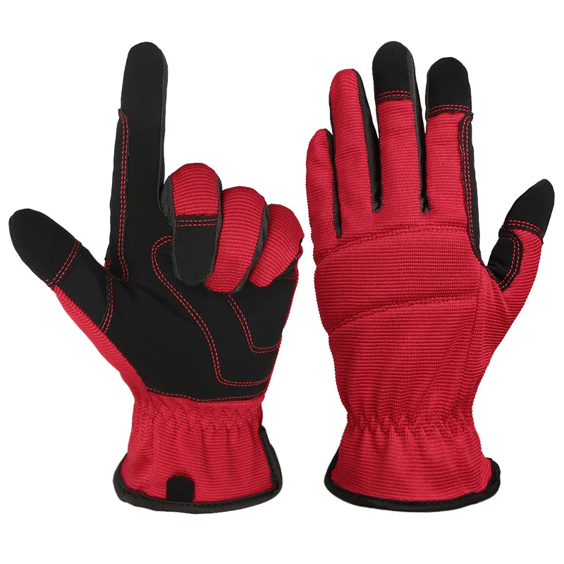Wholesale outdoor gardening work labor insurance gloves wear-resistant non-slip safety protective gloves