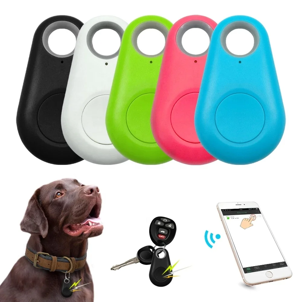 2022 Smart Wireless GPS Tracking Device Mini Key Anti Lost Finder Tracker Car Wireless Positioning Wallet Pet Mini Tracker GPS