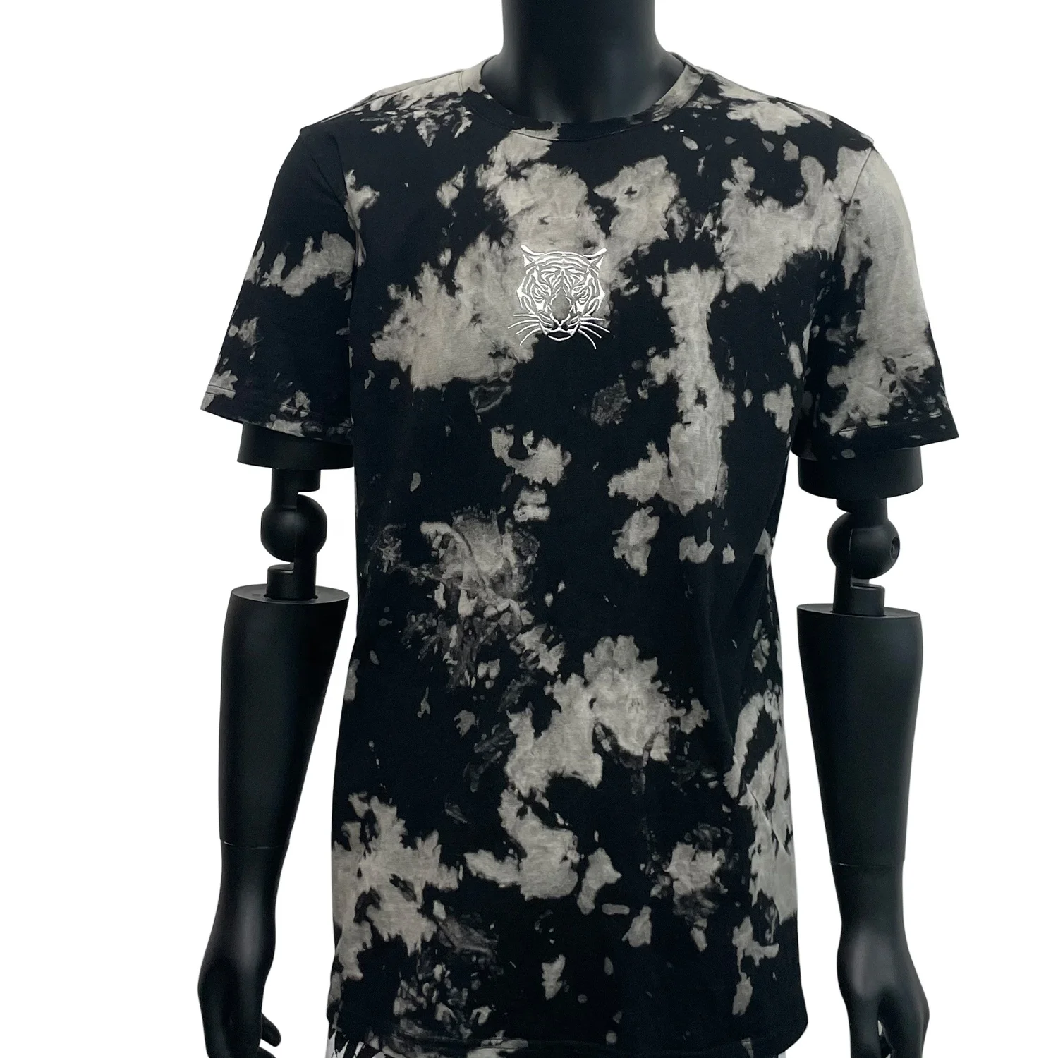 Men Stone Wash Tshirt Custom Vintage Anime Cotton T-shirt OEM Blank Vintage Rock T-shirt