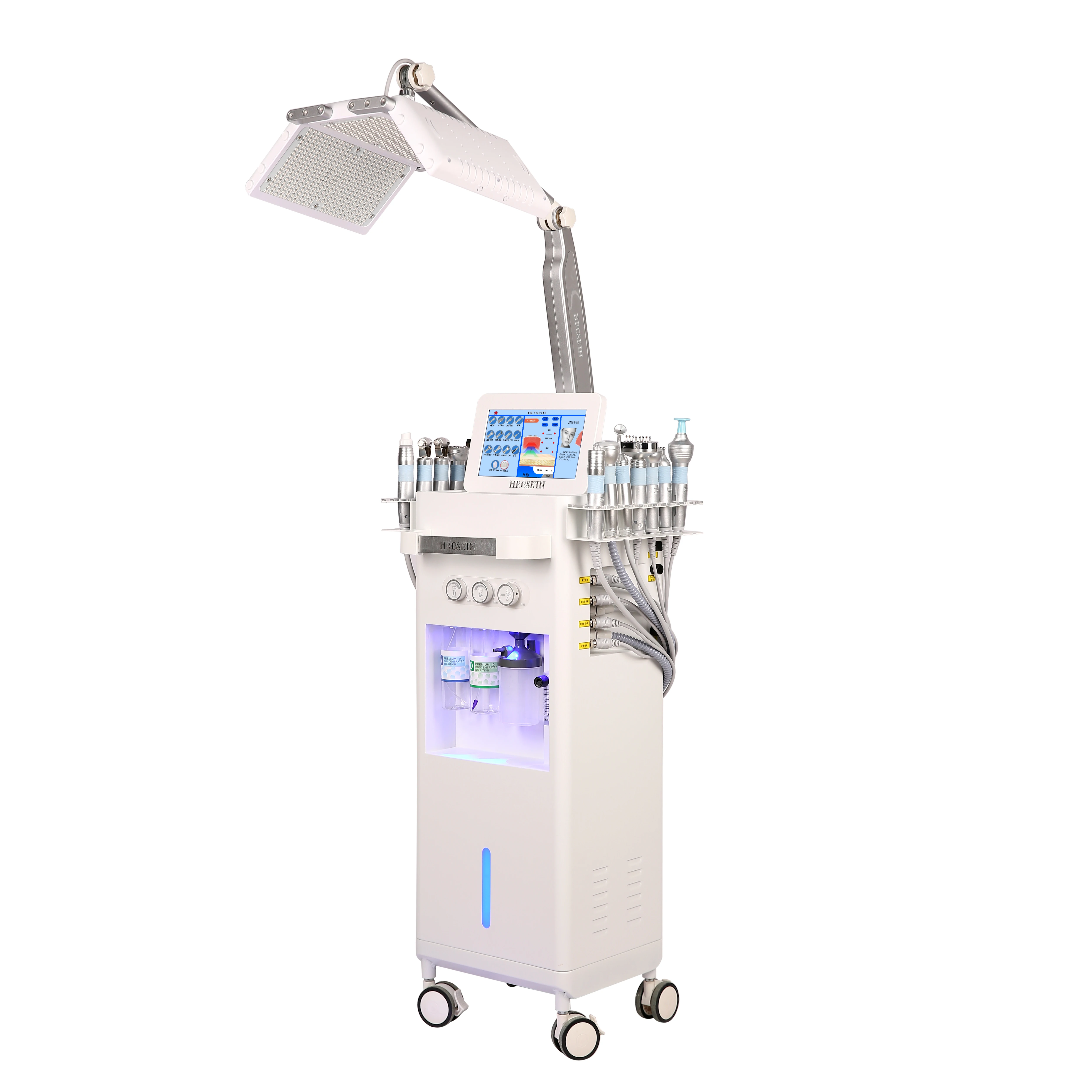 Hydra Diamond Peeling Oxygen Spray Machine For Skin Care Microdermabrasion Water Het Cleaning Oxygen Facial Machine