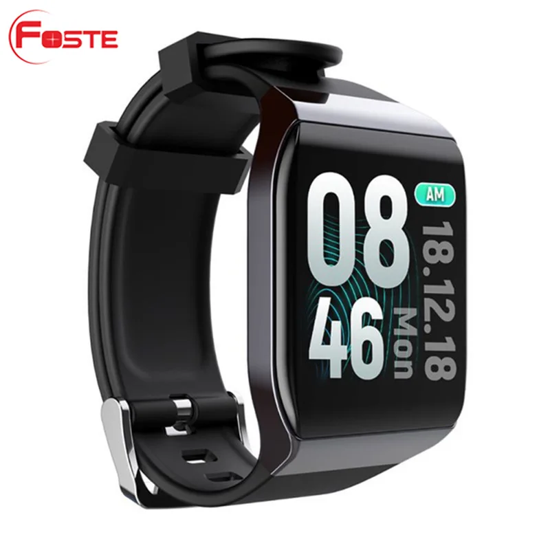 KY117 2.5d arc full touch screen Smart Wristband Fitness Watch Waterproof Heart Rate Blood Pressure Monitor Sport Bracelet