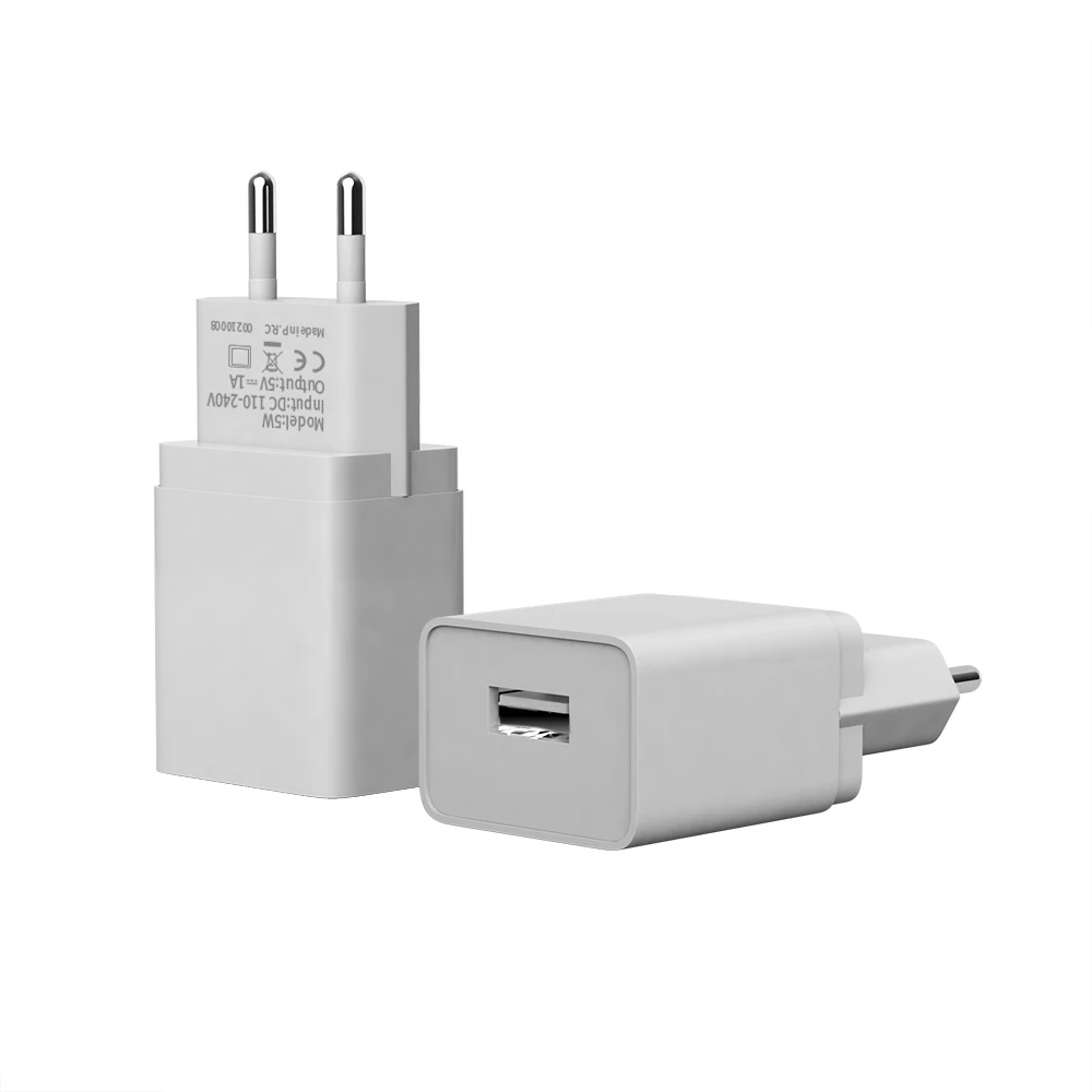 Factory price 5v1a usb adapter AC DC USB Wall Mount Power Adapter Charger travel charger fast cell charger