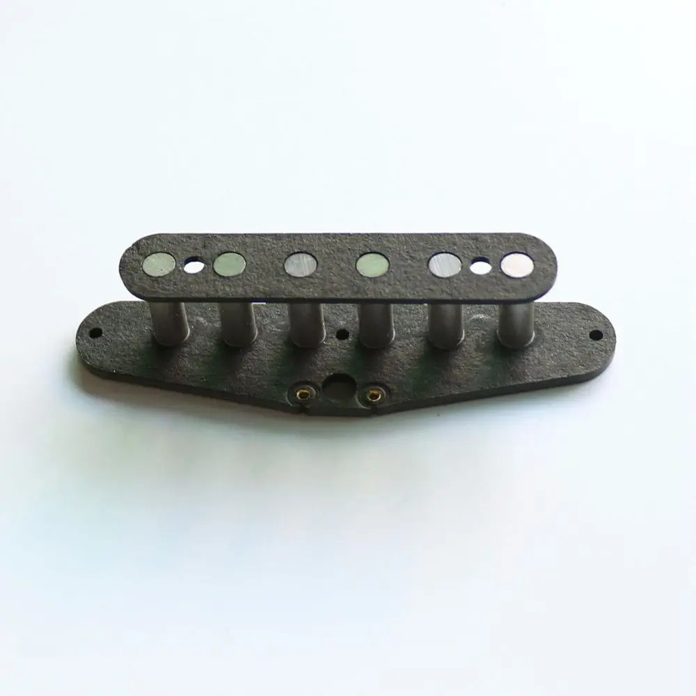 Magnetized Alnico V Rods Assembled TL Guitar Pickup Flatwork For Neck Position Handmade Custom Pickup Building Kits