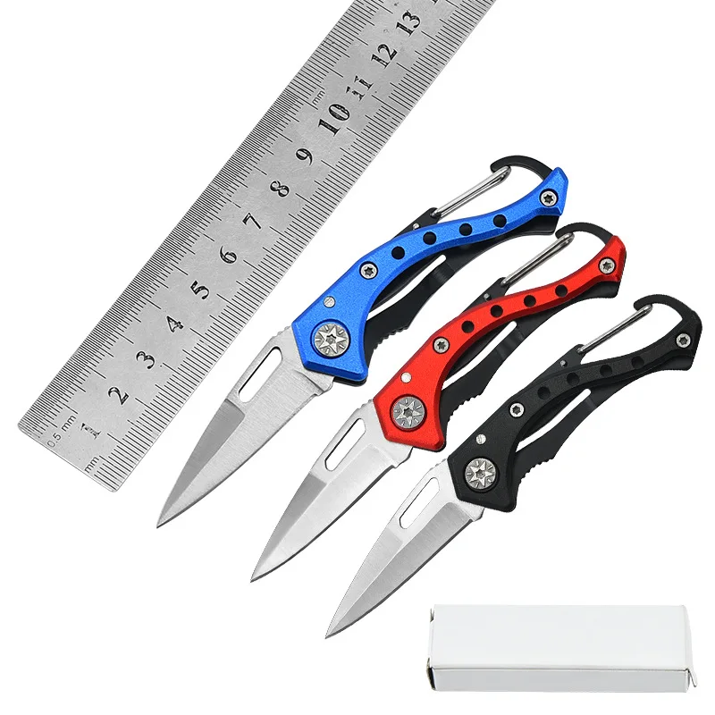 Tactical survival knife for hunting camping fishing, portable paring folding knives