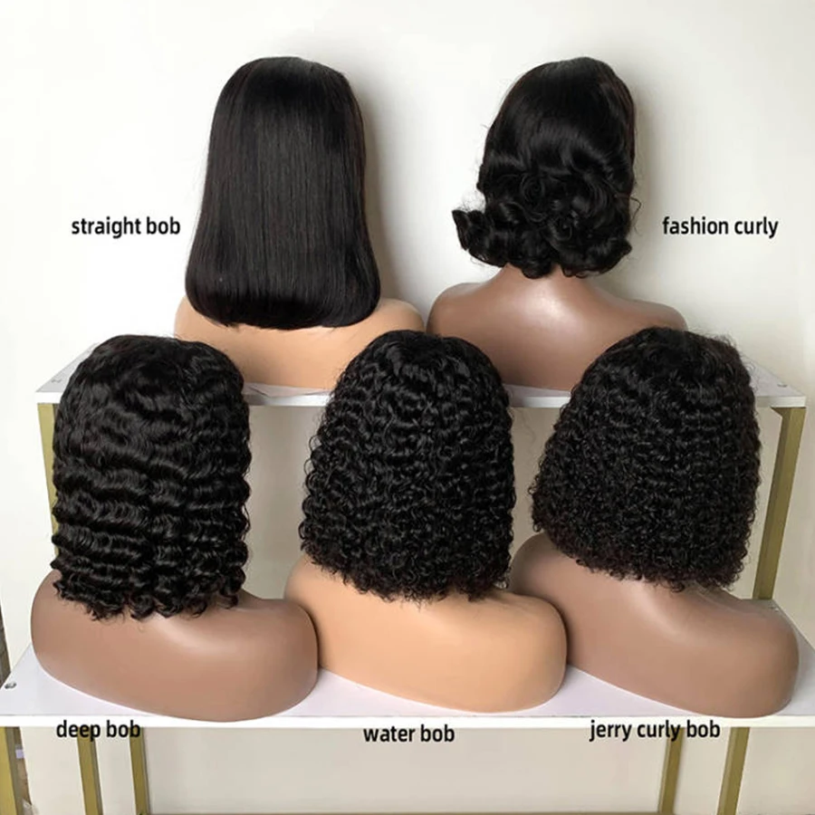 Wholesale Bob Hd Lace Wig 100% Virgin Human Hair,Women Lace Wig Natural Hair,Best Frontal Indian Wig Hd Lace Original Human Hair