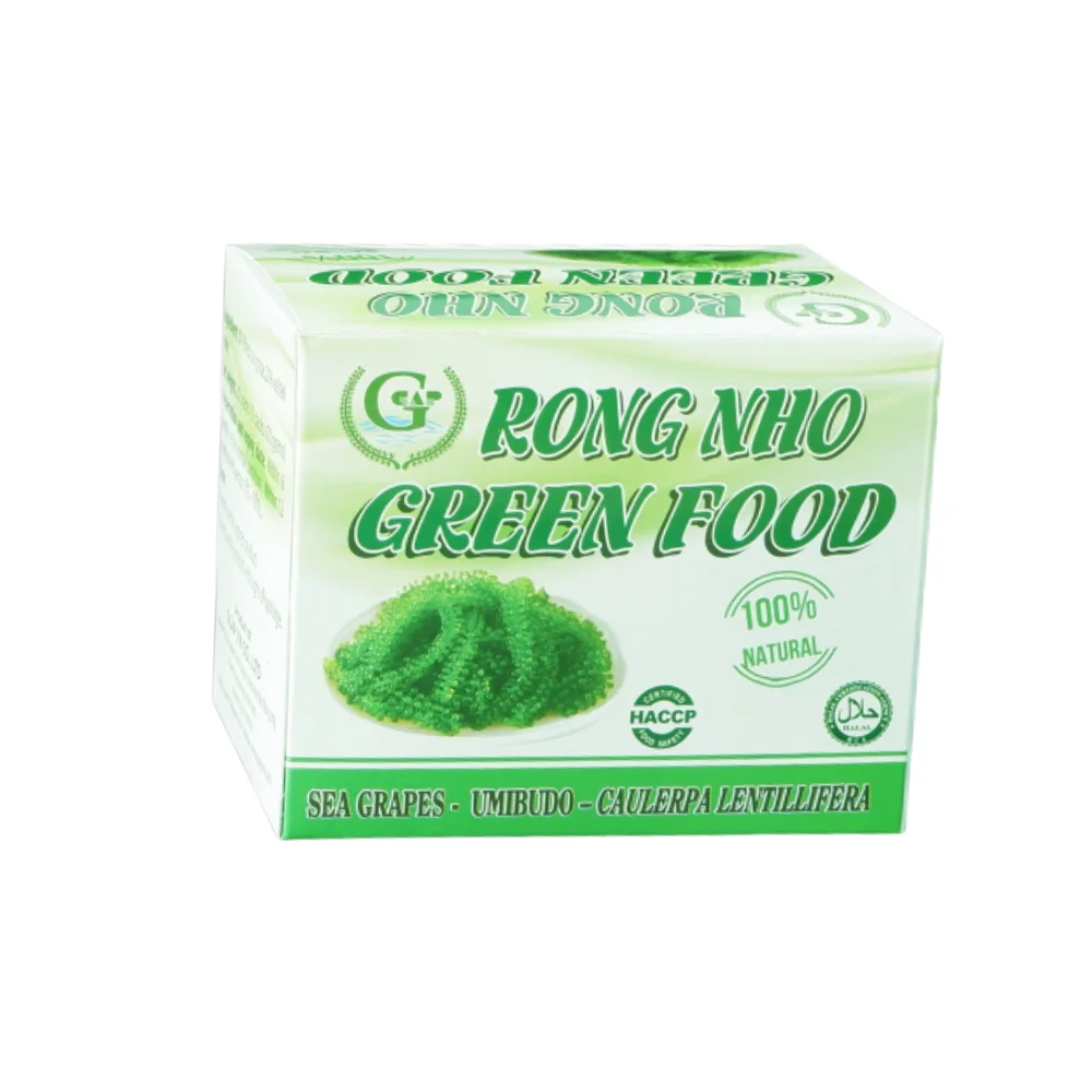 Top Favorite Sea Grapes Seafood Dehydrated Seagrapes Competitive Price Iso Certification Packaging In Carton Box