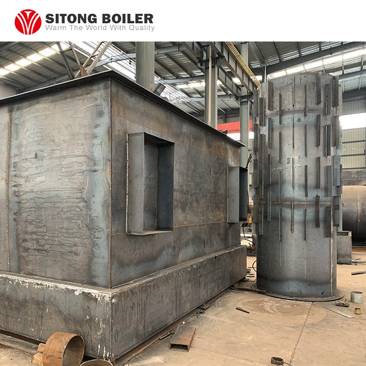 1.4mw 2.8mw Horizontal Industrial Wood Pellet Rice Husk Coal LPG Gas Diesel Oil Fired Hot Air Boiler Price