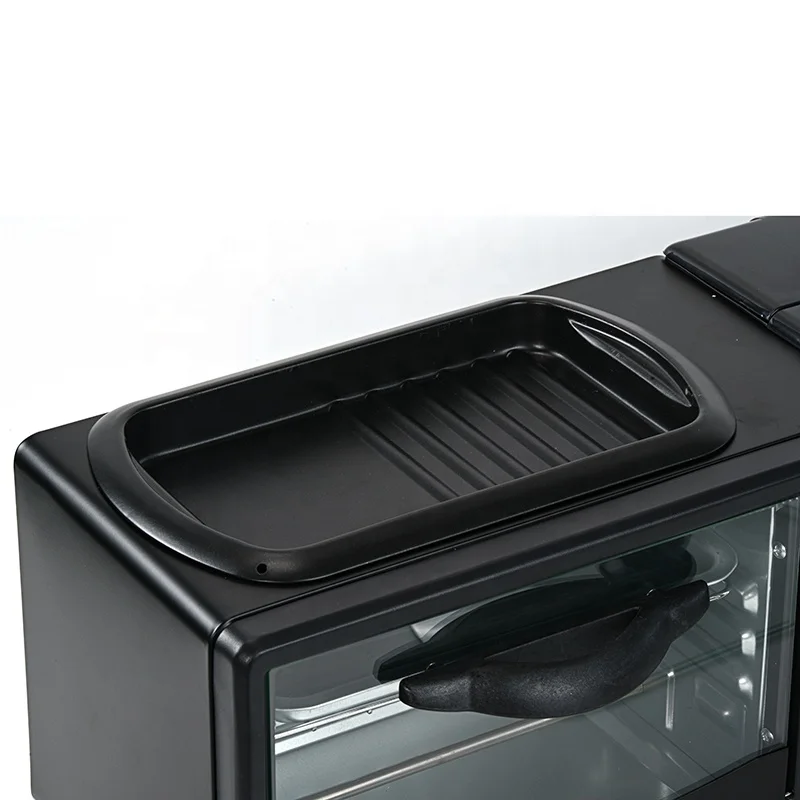 3-in-1 multi-functional frying, baking and cooking household 9L large capacity 110V220V breakfast machine Toaster mini oven