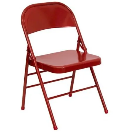 Metal folding chairs for outdoor garden hot sell portable outdoor dining chair