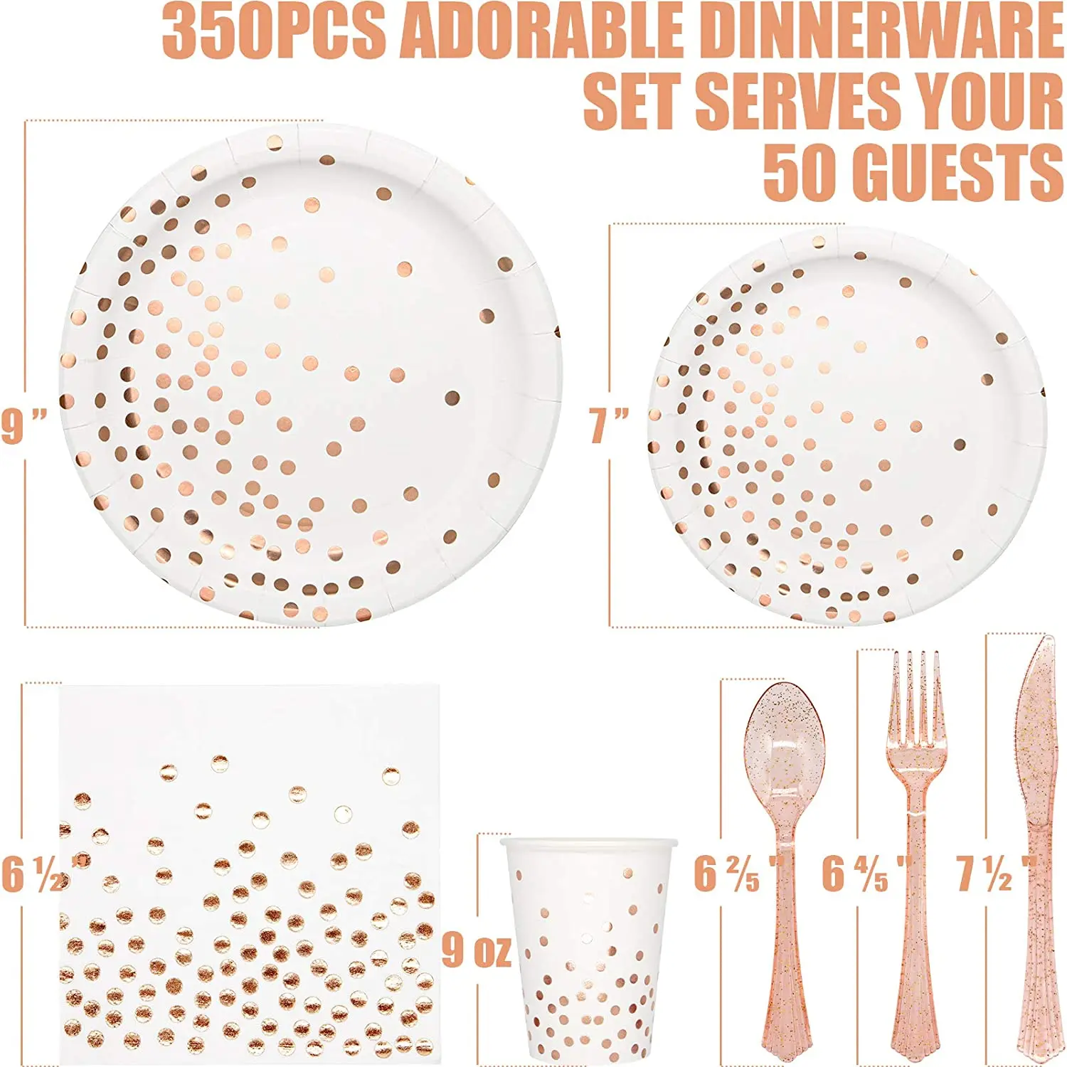 Eco- friendly Disposable Party Food Paper Plate Disposable Tableware Set Party Supplies tableware sets