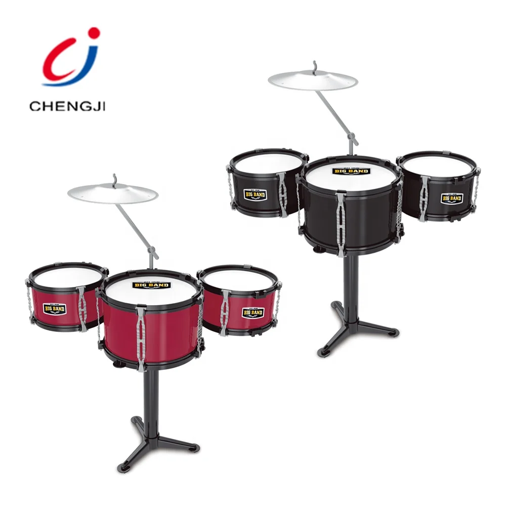 Musical educational big musical instrument set play jazz children drum set toys