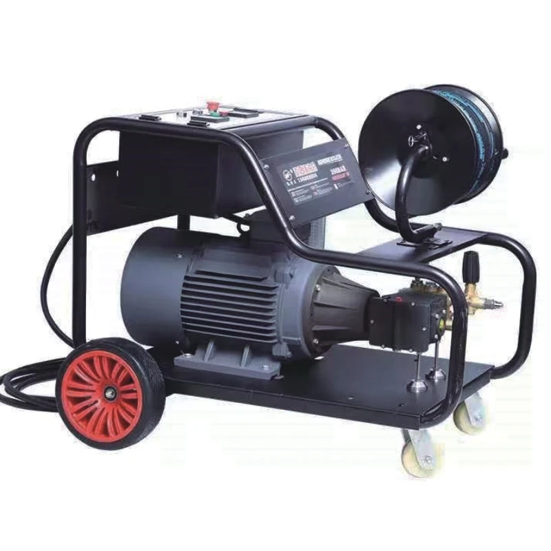 Electric High Pressure Cleaner 22kW 380V Drain Cleaning Machine requires custom-made Car Wash