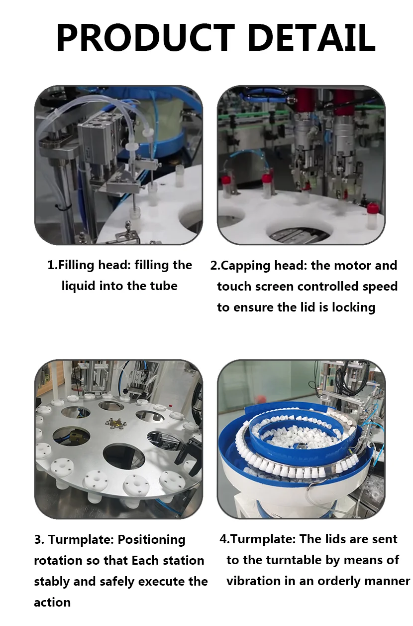 filling machine detail