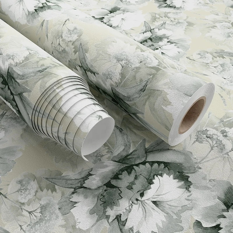 Diverse Designs Peel and Stick Washable PVC Wallpaper Roll Wall Sticker Decorations for Home Adhesive Wall Paper
