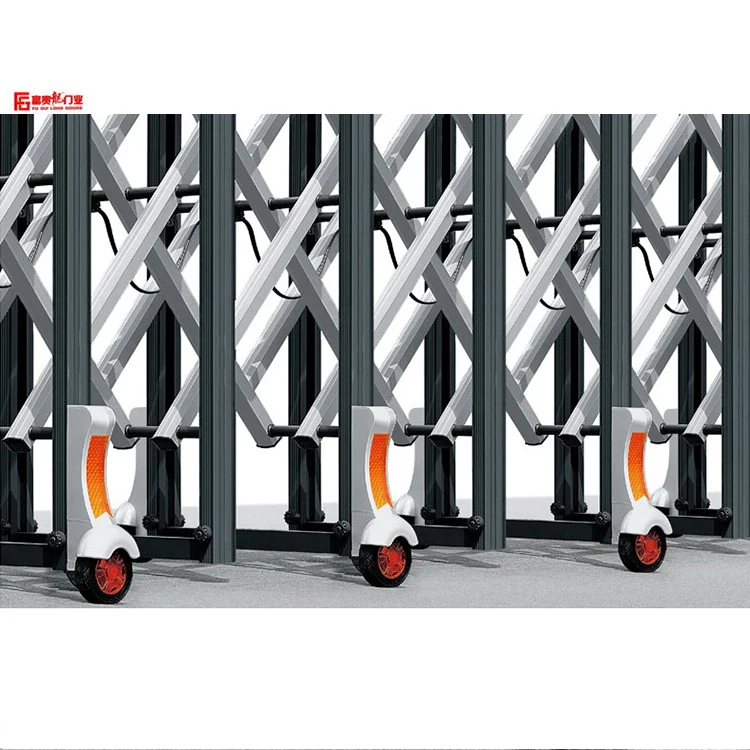 Разный дизайн, алюминиевые складные Заводские ворота, более стильные Автоматические Алюминиевые выдвижные двери