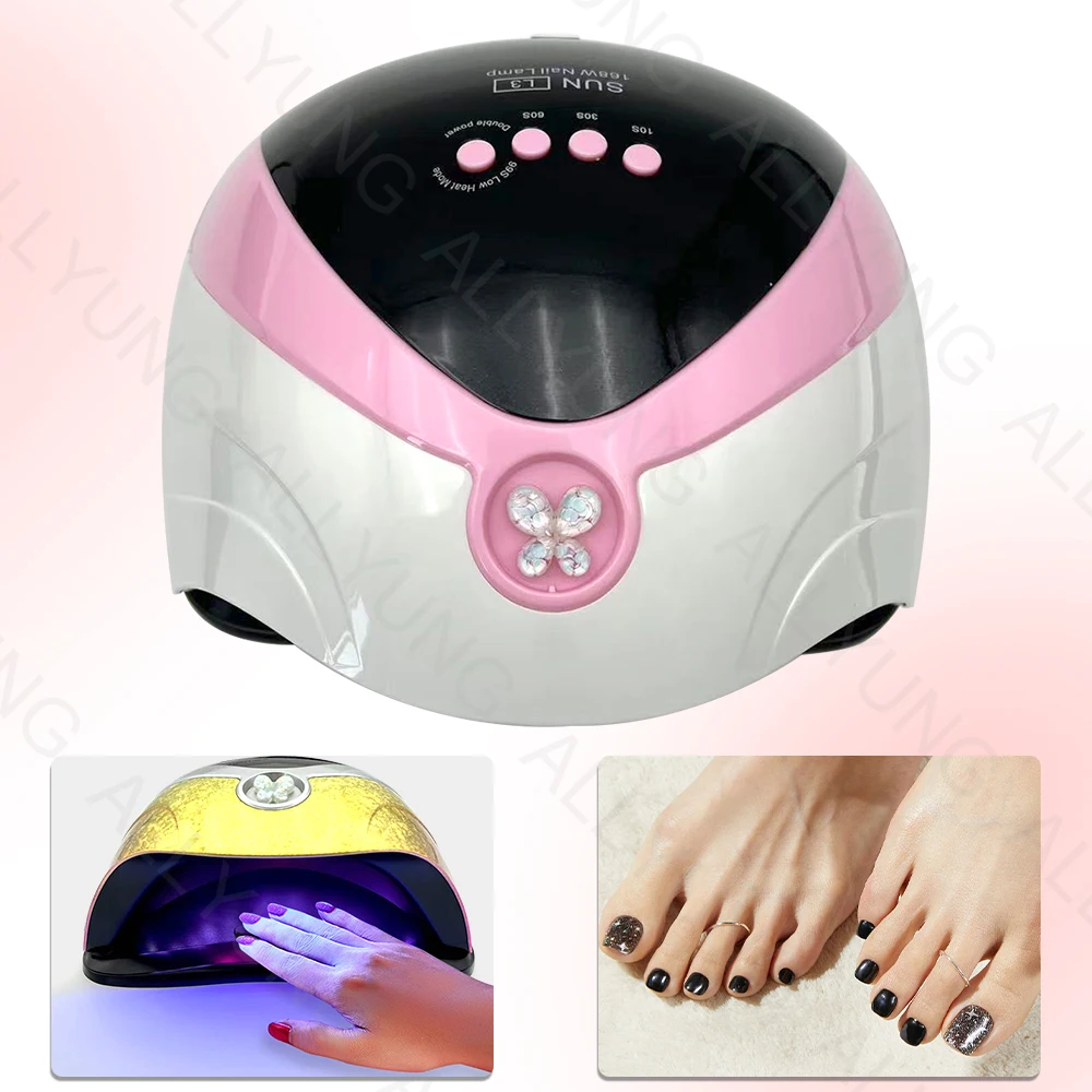 168w Professional Uv Nail Lamp SUN L3 For Drying Nails Gel Polishing 4 timers For Nail Use
