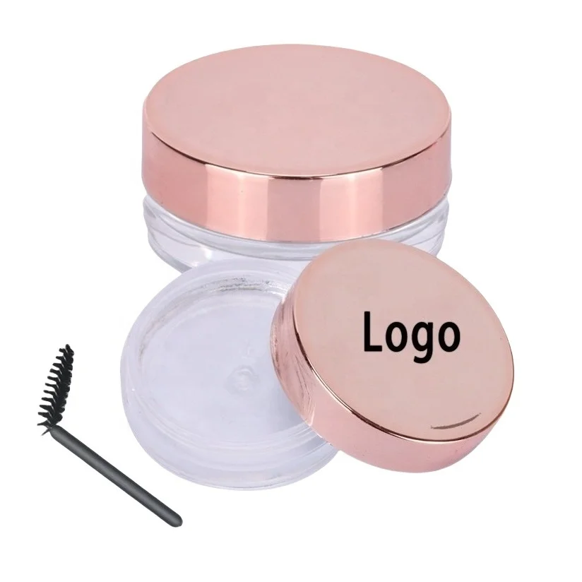 Waterproof Long Lasting Eyebrow Freeze Gel Clear Eyebrow Soap Wax Lift Glue Brow Gel Private Label Brow Wax