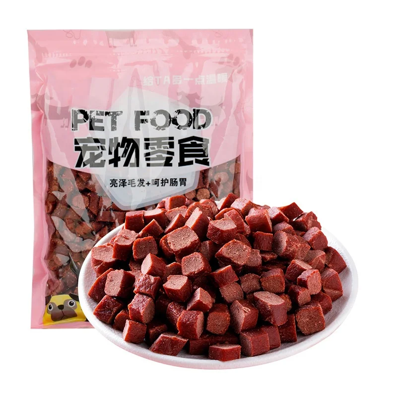 Wholesale Dogs Food Freeze-dried Beef Stick Pet Food Premium Quality Treats Natural Protein Nutrition Stable Shelf Life 500g