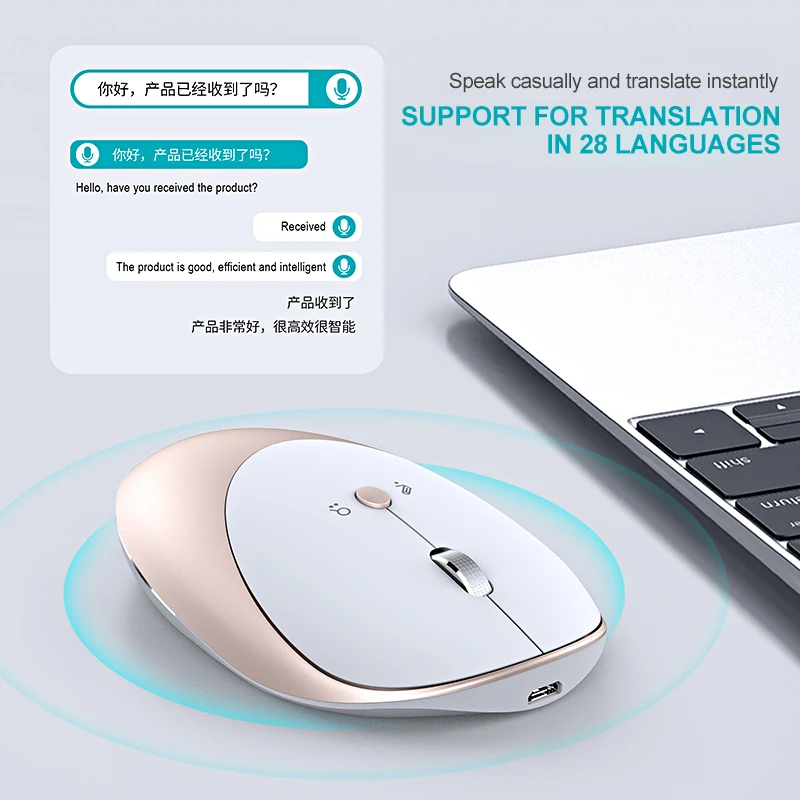 Wholesale smart artificial intelligence ai voice mouse speaking typing translation desktop laptop mouse