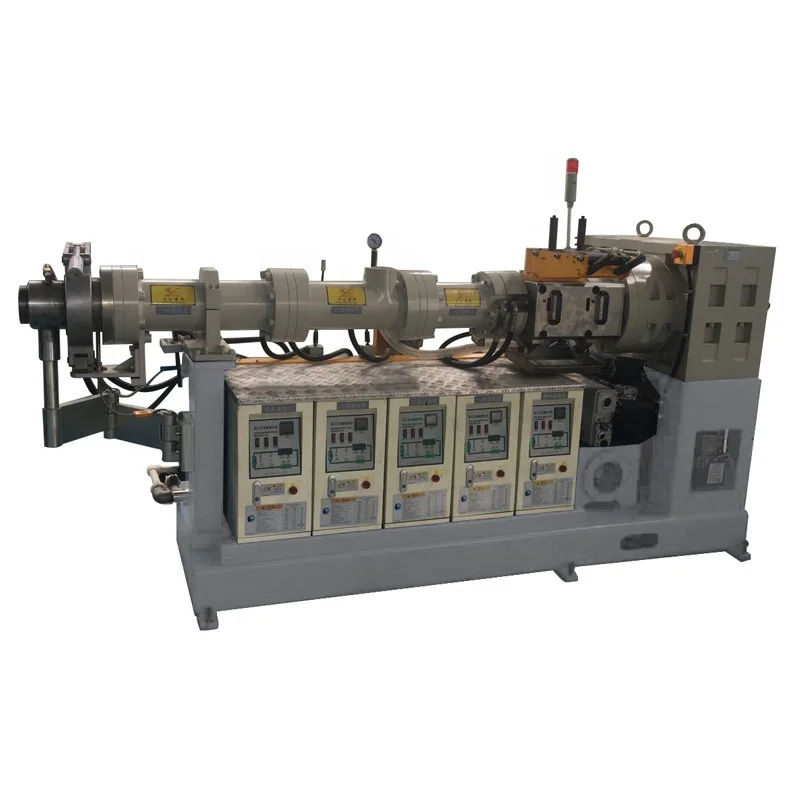 Pin Barrel Cold Feed Vacuum Extruder/Silicone Rubber Extruder Machine