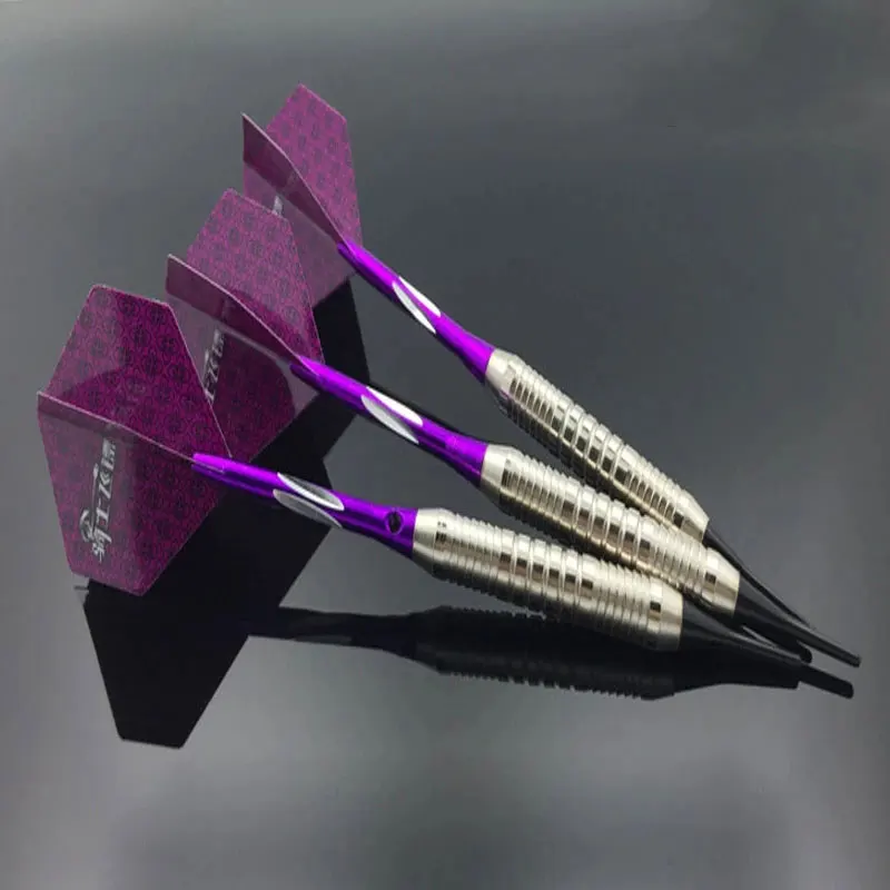 3Pcs / Set 18g/20g Professional Soft Tip darts Electronic Dartboard Aluminum Alloy Dart Flights Sports Shooting