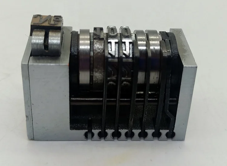 4x8 cicero letterpress Numbering machine 3digit