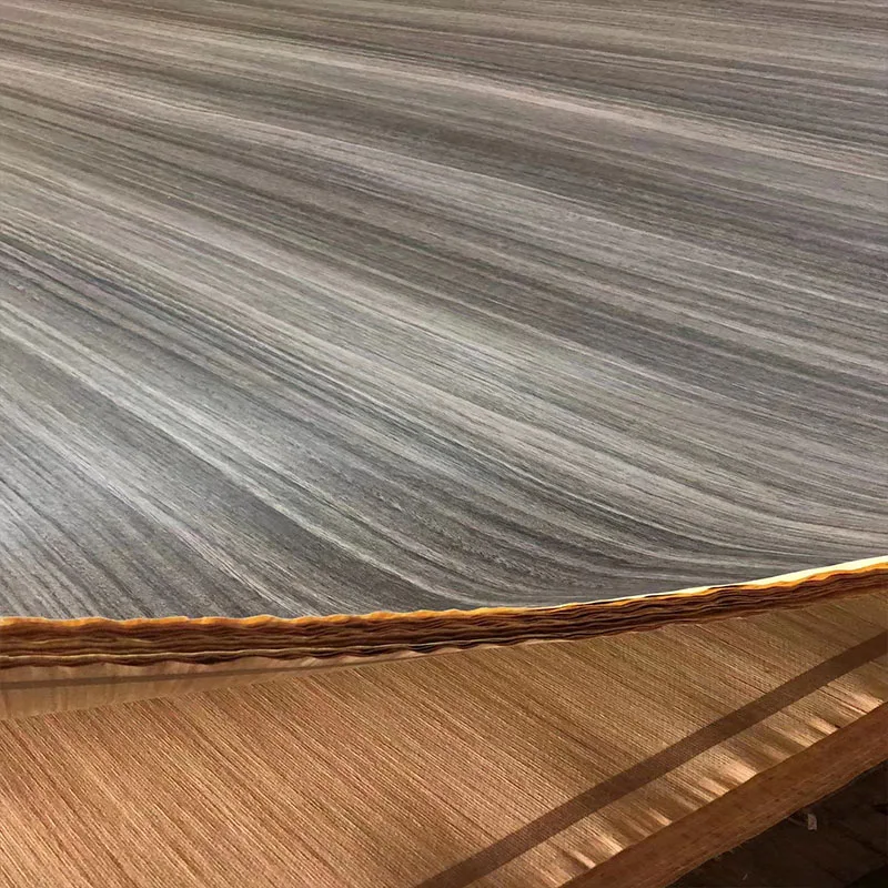 laminated veneer paper synchronous melamine recon veneer engineered wood veneer paper