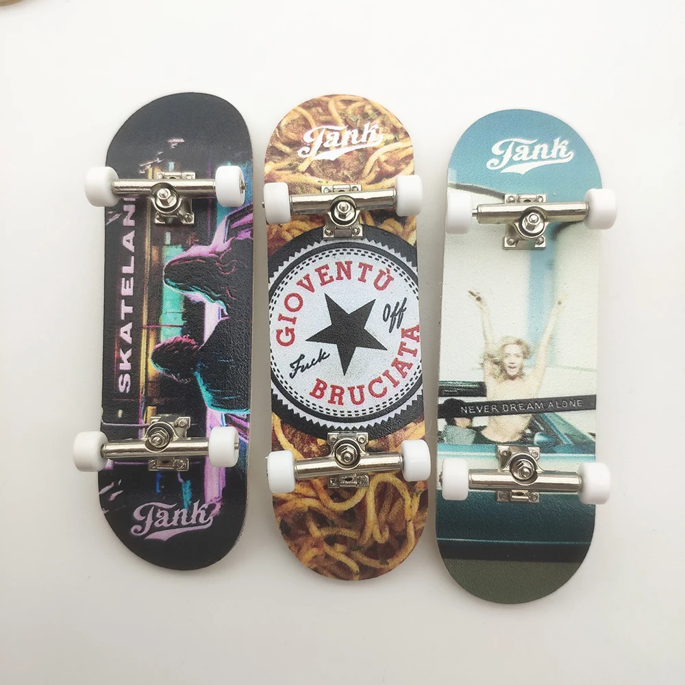 personalized custom technology deck fingerboard mini finger skateboard wheels