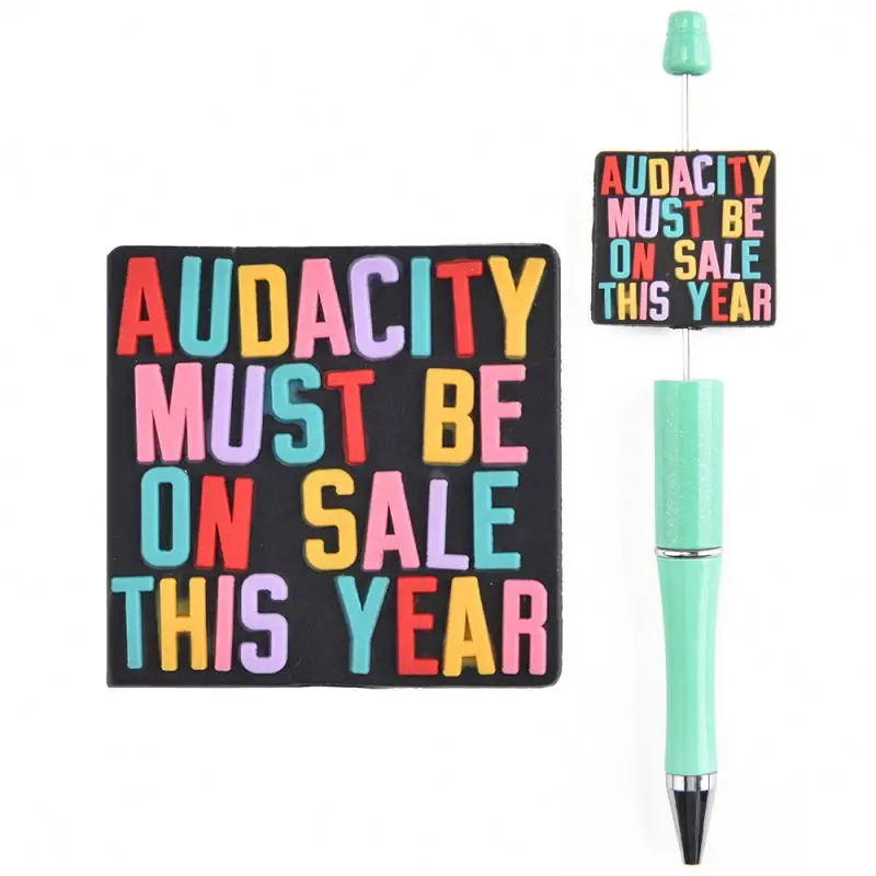 Wholesale popular what are focal beads used for silicone taylor bad bunny karol g pop star selena character focal beads best