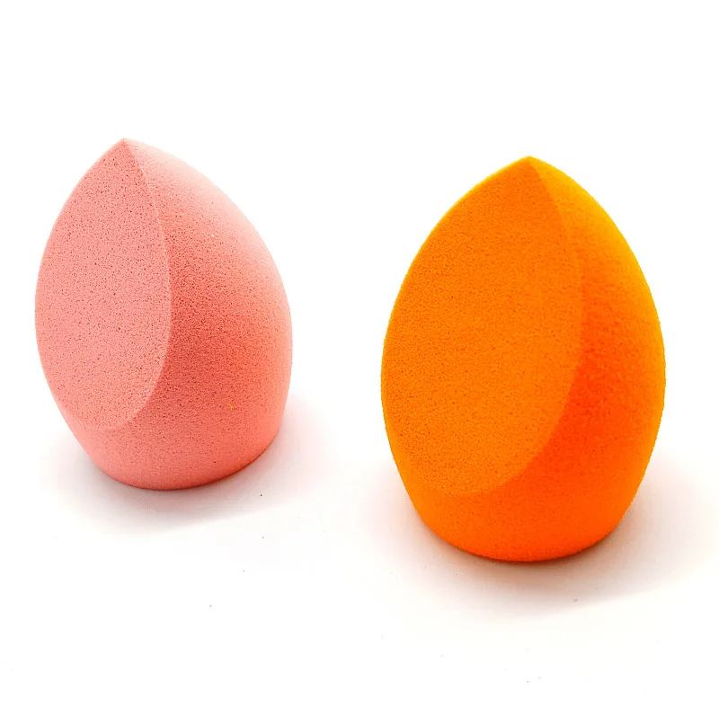 Facial Sponge Customized Makeup Foundation Puff Air Cushion Powder Puff With Satin Ribbon - Buy Facial Sponge,Customized Makeup