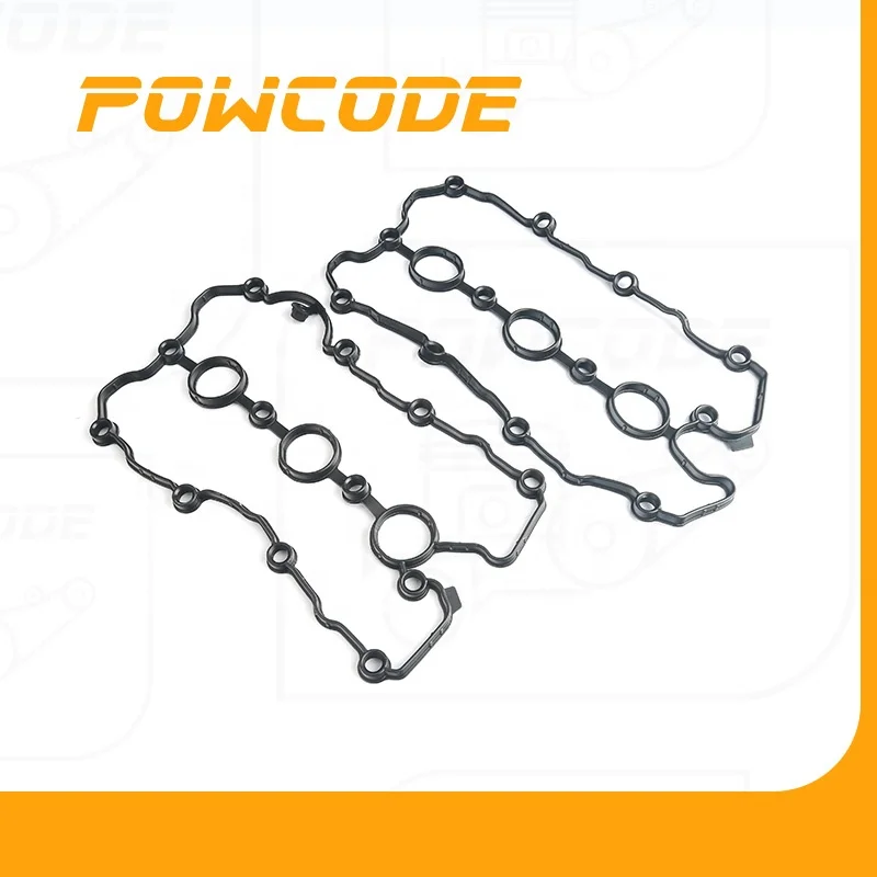 High Quality ACM Valve Cover Gasket Set 06E103483G 06E103484G Valve Cover Gasket For Audi A4 A6 A8 C6 2.4 3.2