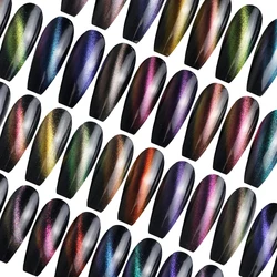 Factory wholesale private label custom logo uv nail polish salon luxury cat eye gel polish